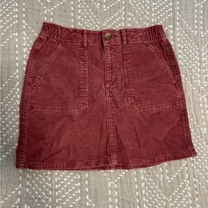 American Eagle Corduroy Mini Skirt, Size 2